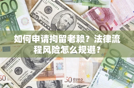 武汉如何申请拘留老赖？法律流程风险怎么规避？