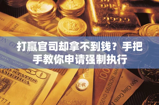 武汉打赢官司却拿不到钱？手把手教你申请强制执行