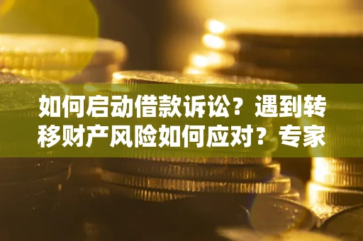 武汉如何启动借款诉讼？遇到转移财产风险如何应对？专家解局支招
