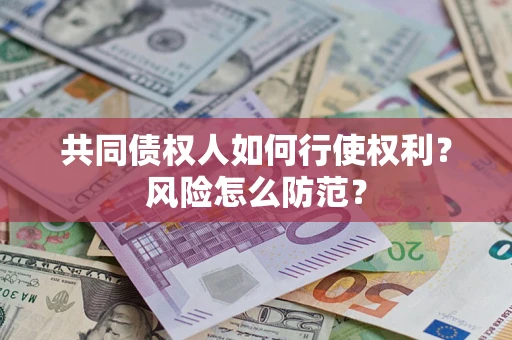 武汉共同债权人如何行使权利？风险怎么防范？