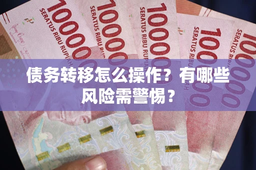 武汉债务转移怎么操作？有哪些风险需警惕？