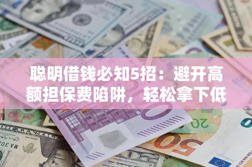 武汉聪明借钱必知5招：避开高额担保费陷阱，轻松拿下低息贷款