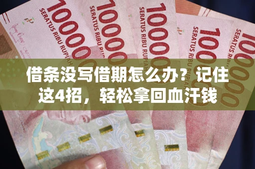 武汉借条没写借期怎么办？记住这4招，轻松拿回血汗钱