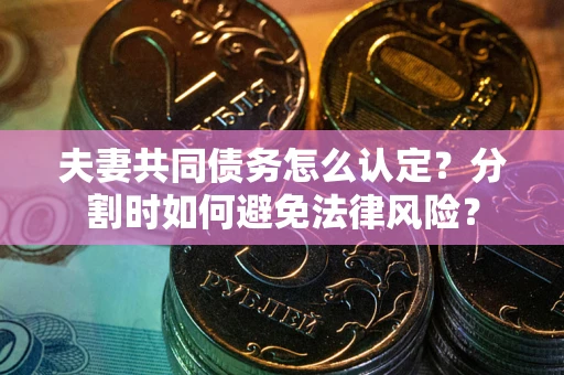 武汉夫妻共同债务怎么认定？分割时如何避免法律风险？